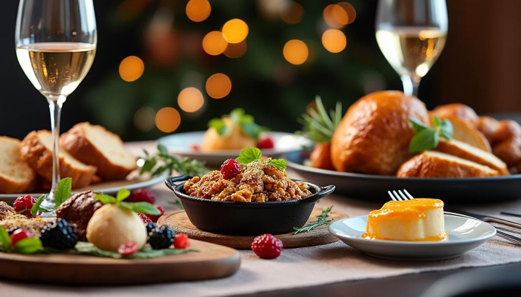 découvrez les menus de fêtes revisités par les chefs pour des repas festifs surprenants et gourmands, alliant tradition et créativité.