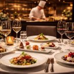 offrez un dîner gastronomique unique au restaurant omnia avec un menu dégustation exclusif élaboré par notre chef, pour une expérience culinaire inoubliable.