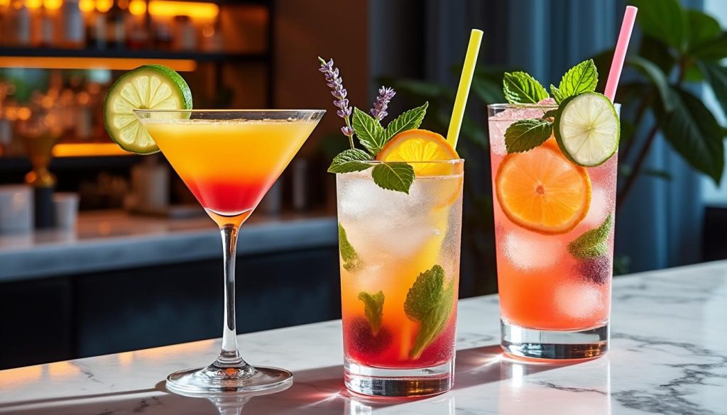 découvrez l'élégance des mocktails, des boissons sans alcool raffinées qui allient saveurs et sophistication pour toutes vos occasions.